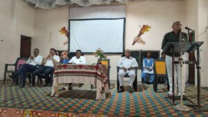 श्री जागेश्वर कनिष्ठ महाविद्यालय वाडेगाव येथे बारावीच्या विद्यार्थ्यांना दिला निरोप