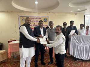 ⭕️डॉ. गणेश तनपुरे यांची आयुष इंटरनॅशनल मेडिकल असोसिएशनच्या जिल्हा सचिवपदी निवड