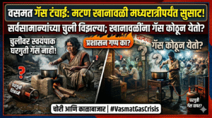 वसमतमध्ये गॅसचा खडखडाट; पण मटण खानावळी मध्यरात्रीपर्यंत सुसाट; प्रशासनाच्या भूमिकेवर प्रश्नचिन्ह!