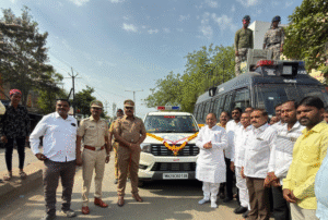 उमरखेड पोलिसांच्या ताफ्यात तीन नवीन बोलेरो आणि ‘रॉईट कंट्रोल व्हॅन’ दाखल..!