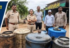 अवैध इंधन साठेबाजांवर प्रशासनाचा ‘सर्जिकल स्ट्राईक’; तोंडगाव येथील धाब्यावर २०० लिटर डिझेल जप्त