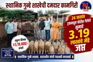 स्थानिक गुन्हे शाखेची दमदार कामगिरी; २४ तासांत ट्रकमधून चोरीस गेलेले सुमारे ३.१९ लाखांचे मेंढे जप्त