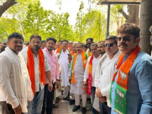 भाजपा जिल्हा सामान्य नितीन भूतडा यांनी दाखल केला उमेदवारी अर्ज