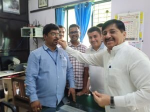 श्रीवर्धन येथे सहाय्यक निबंधक म्हणुन विरेंद्र म्हात्रे यांची वर्णी !
