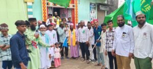दहिगावात ईद मिलादुन्नबीची मिरवणूक; देशासाठी प्रार्थना!