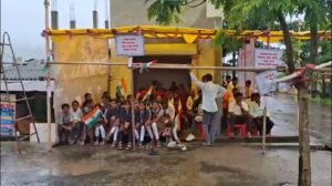 पारदेवी शाळेची दुरवस्था; तहसील कार्यालयासमोर आमरण उपोषण !