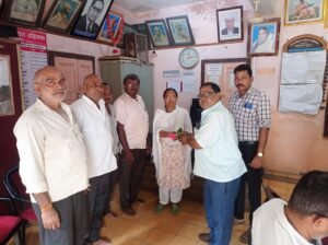 दहिगावच्या हरिभाऊ पाटील यांची जिल्हाध्यक्षपदी निवड !