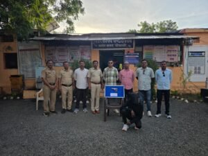 गावठी पिस्टलसह इसम अटक; 31 हजारांचा मुद्देमाल जप्त!