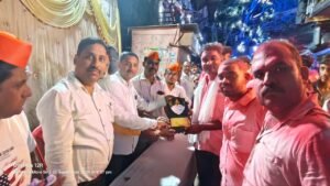 गणेश मंडळांच्या अध्यक्षांचा सन्मान; संकल्प फाउंडेशनचा उपक्रम
