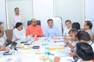 तापी महाकाय पुनर्भरण योजनेला गती? आमदार अमोल जावळेंची मंत्रालयात चर्चा!